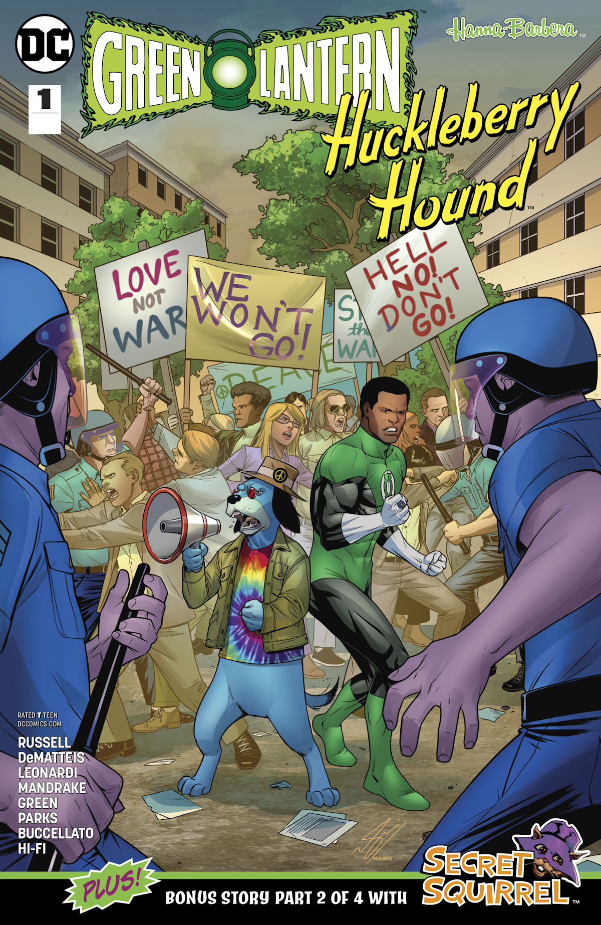 Green Lantern/Huckleberry Hound Special 1 (Cover A)