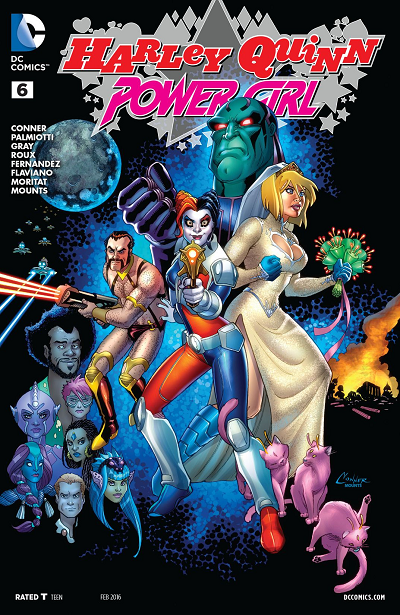 Harley Quinn and Power Girl 6
