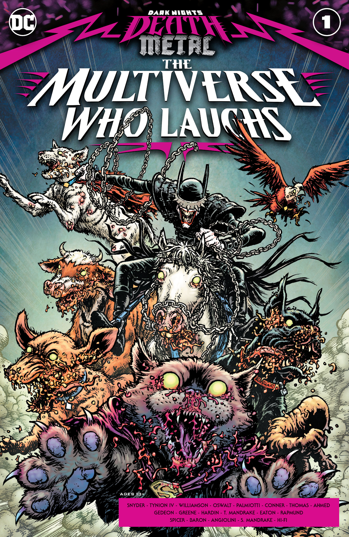 Dark Nights: Death Metal The Multiverse Who Laughs 1 (Cover A)