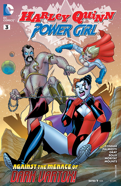 Harley Quinn and Power Girl 3