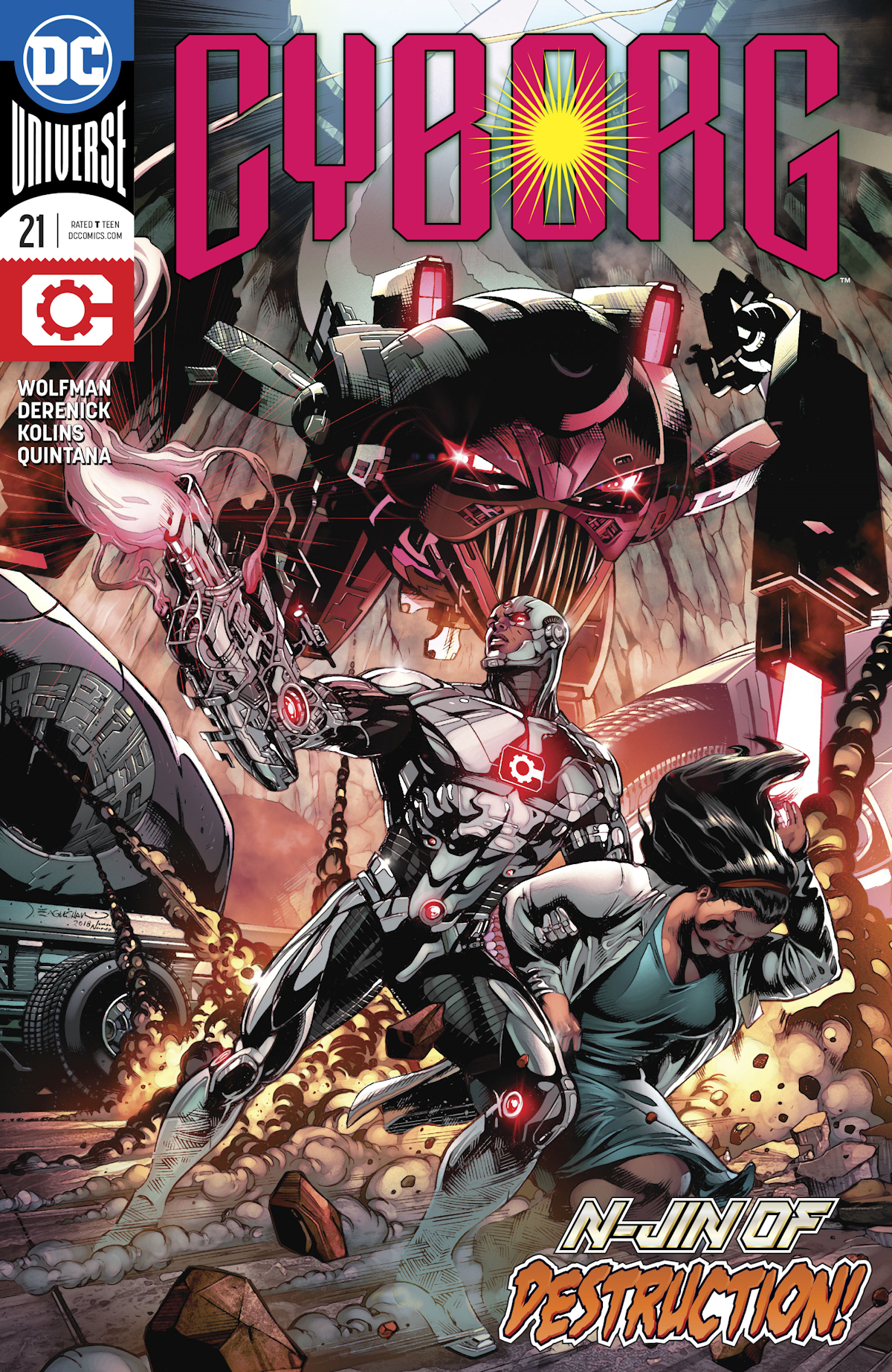 Cyborg Vol. 2 21 (Cover A)