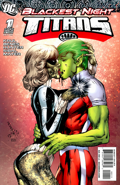 Blackest Night: Titans 1 (Cover A)