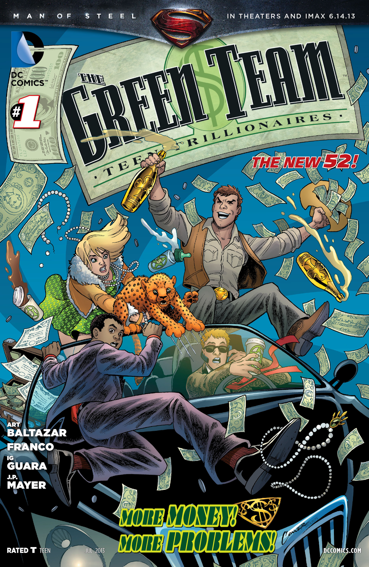 Green Team: Teen Trillionaires 1 (Cover A)