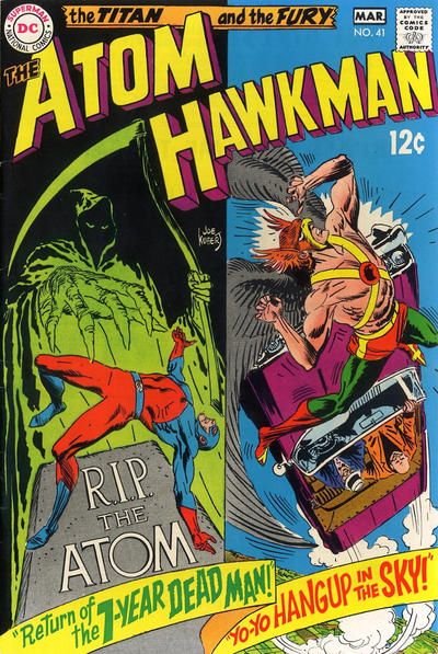 Atom and Hawkman 41