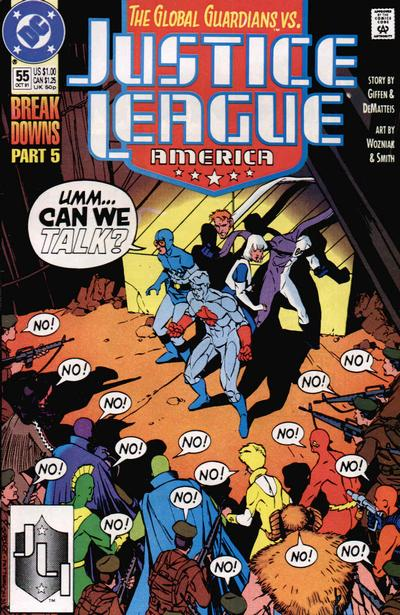 Justice League America 55