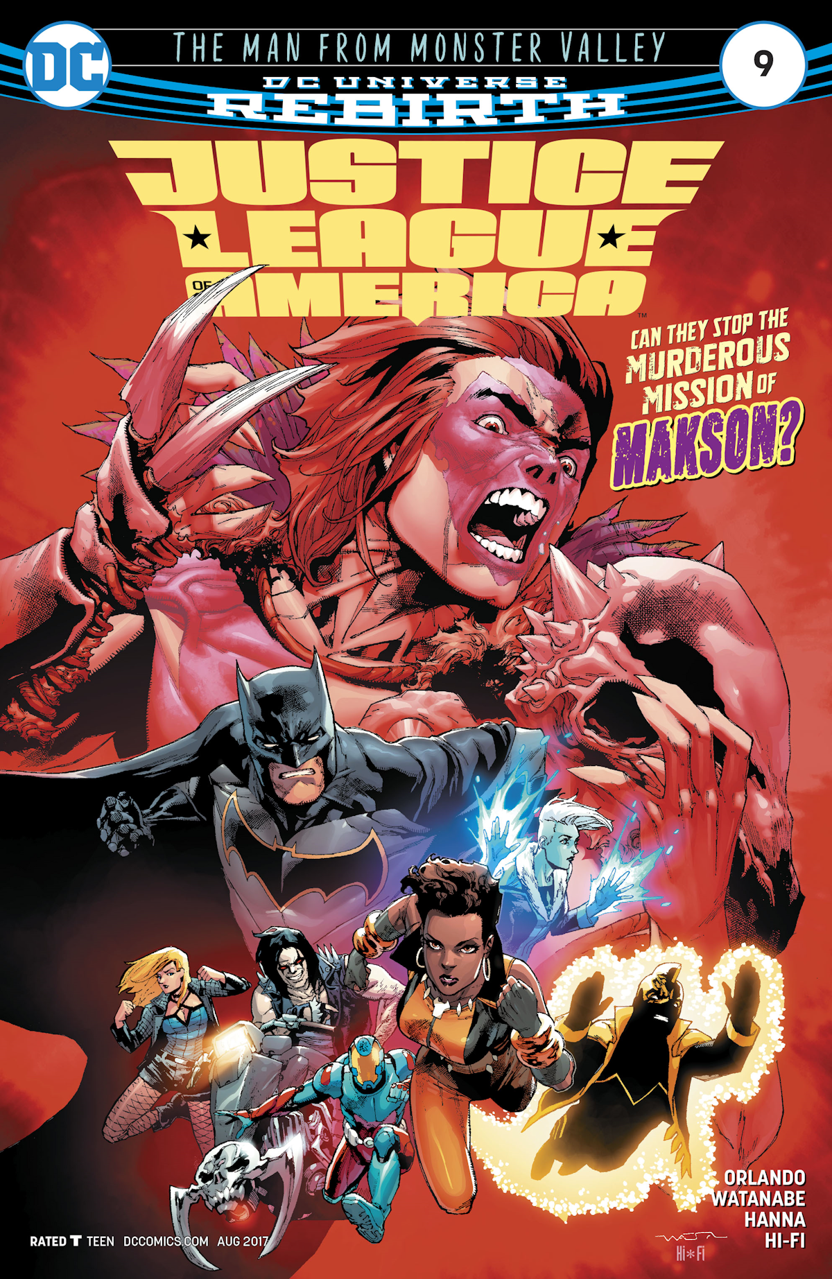 Justice League of America Vol. 5 9 (Cover A)