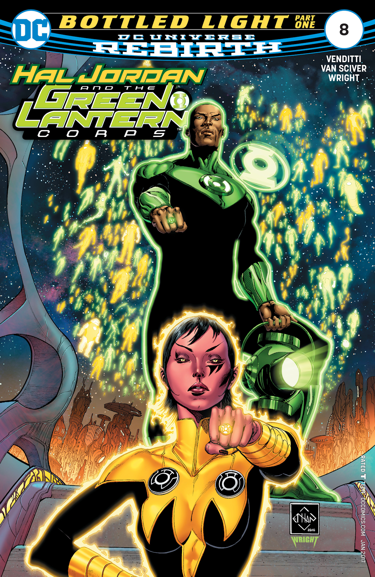 Hal Jordan and the Green Lantern Corps 8 (Cover A)