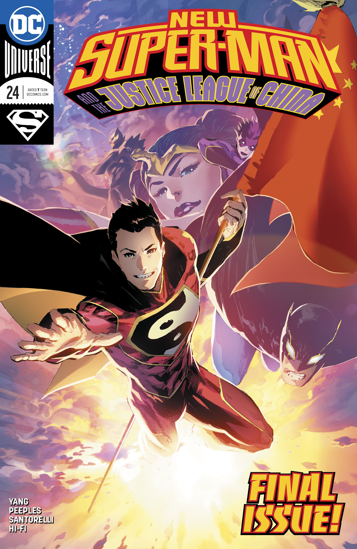 New Super-Man and the Justice League of China 24 (Cover A)